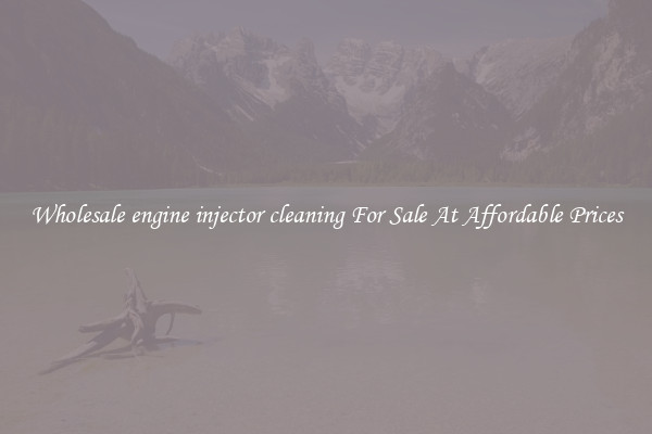 Wholesale engine injector cleaning For Sale At Affordable Prices