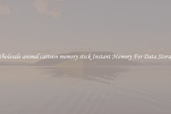 Wholesale animal cartoon memory stick Instant Memory For Data Storage
