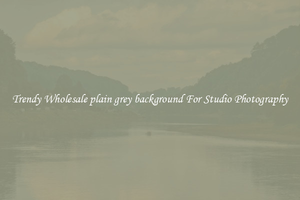 Trendy Wholesale plain grey background For Studio Photography